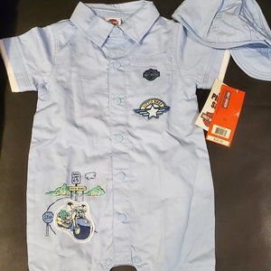 Harley Davidson Baby Set